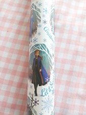Disney's Frozen Christmas Wrapping Paper Roll Been Used In Good Condition