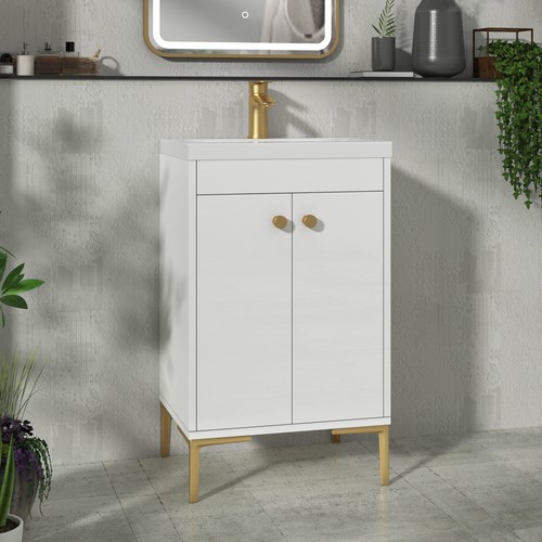 500mm floor standing - standing, bathroom