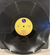 RARE MADONNA FIRST SINGLE EVERYBODY 1982 W9899T UK PRESS