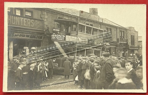 Pudsey leeds runaway tram - leeds,