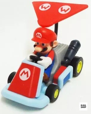 Mario super kart pullback - mario,