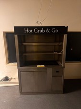 Hot Grab & Go Food Display - Heat Lamps - Hot Plate (Single Phase)