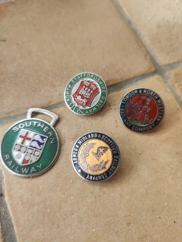 Four enamel railway - four,