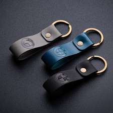 Bmw Leather Keyring High