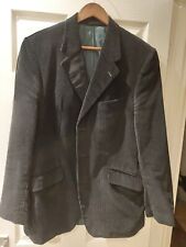 Black Corduroy Jacket by Aquascutum London Vintage size 42R