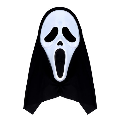 Ghost face mask with hood - mask,