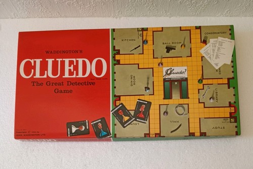 Cluedo board game john - cluedo,