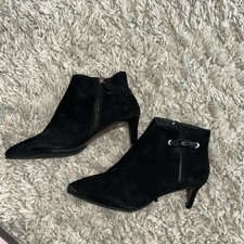Ladies Phase Eight Kitten Heel Ankle Boots Uk 4 EU 37