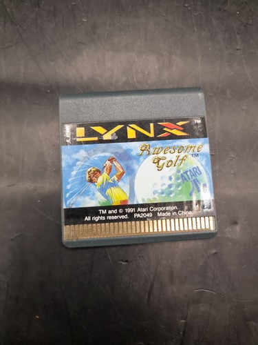 Atari lynx game awesome golf - awesome,