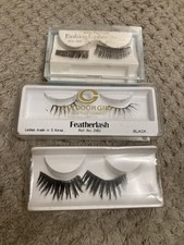 Vintage 3 x  false eyelashes