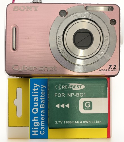 Sony cyber shot dsc - cyber-shot, dsc-w55