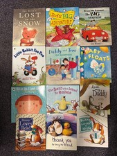 Young Childrens Fiction Picture Story book  Bundle x 12 Various LARGE Used Books