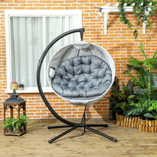 Outsunny hanging egg chair - hanging,