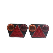 Pair Rear Lights for Fiat
