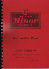 Jones "Minor Mark II" Tractor Baler Operator Instruction Manual Book