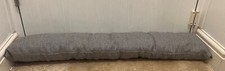 Textured Fabric Draught Excluder Insulator Door Window Guard, Energy Save