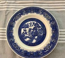 Willow Pattern 1 China Side Plate - No Brand