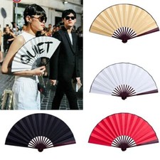 Hand Fan Held Silk Portable