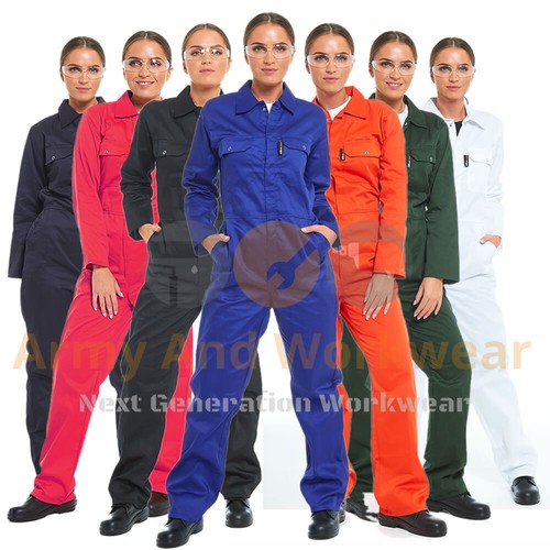 Ladies heavy duty boilersuit - duty,
