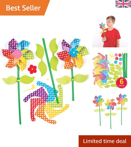 Rainbow flower windmill - flower,