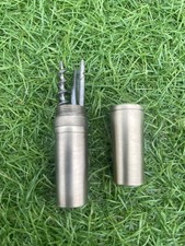 *VINTAGE BRASS TRAVEL POCKET