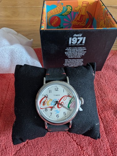 Timex coca cola 1971unity - timex,