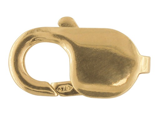 9ct yellow gold lobster - gold,