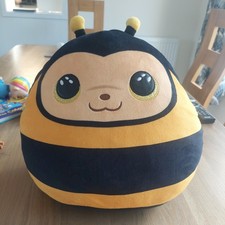 Zinger Large Plush Squish Ty Beanie Boo Bee Soft Toy