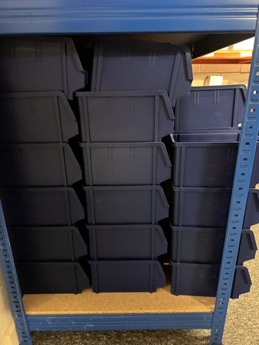 Plastic parts storage - plastic, bins