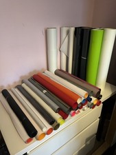 Job Lot 50 Rolls HTV Heat Transfer Vinyl – Assorted Colours