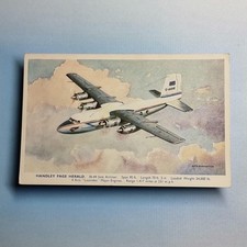 Commercial aircraft postcard - commercial,