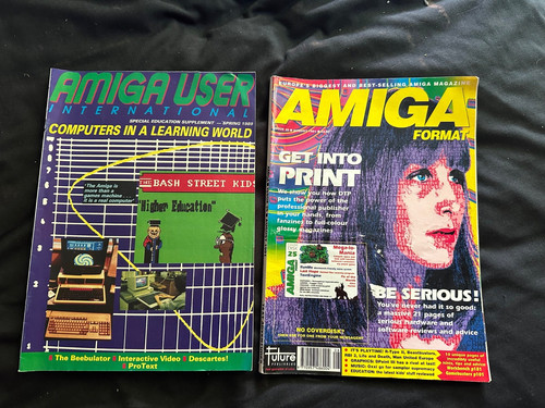 Amiga magazines as - magazines, x