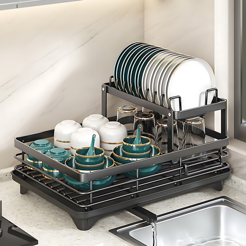 Tier kitchen sink - 2-tier, dish
