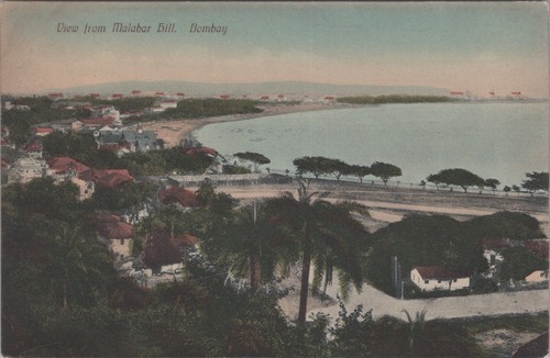 View from malabar hill bombay - malabar,