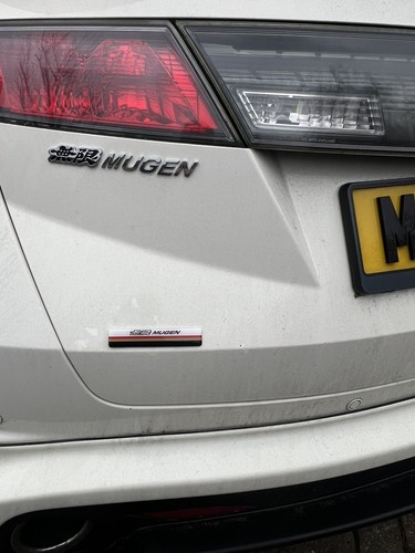 Mugen resin badge - mugen,