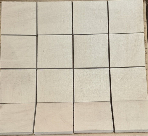 Matt stone beige mosaic - matt,