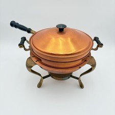 Vintage Copper & Brass Chafing
