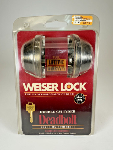 Weiser lock 9370 double - lock,