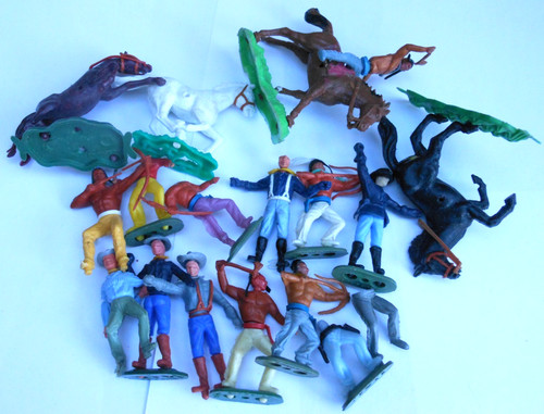 Cowboys and indians toy - cowboys,