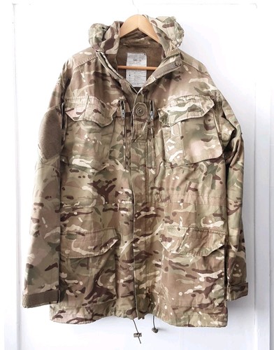 Army camo jacket smock khaki - army,