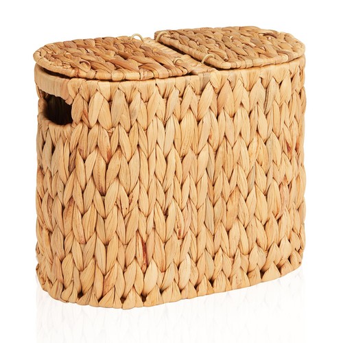 Wicker toilet paper storage - paper,