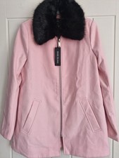 River Island Pink Faux Fur