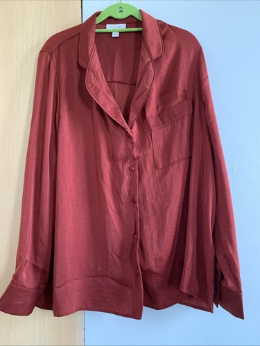 Top shop rust colour - top,