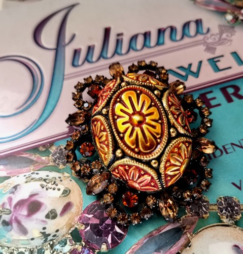 Juliana brooch rarest - d&e, *rarest*