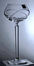 LOUISE KENNEDY - TIPPERARY CRYSTAL - SEA ASTER - WHITE WINE GLASS 21.6cm/ 8 1/2"
