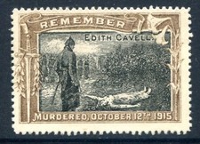 1916 GB Remember Edith Cavell
