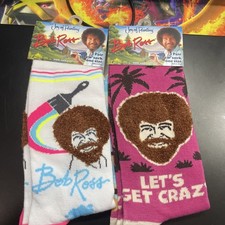 NWT 2 Pair Bob Ross Joy of