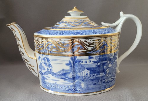 Antique miles mason blue - miles,