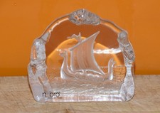 Nybro Glass Paperweight