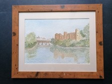 Vintage Landscape Watercolour
